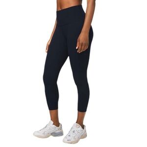Lululemon Wunder Under High Rise Crop Black Size 18
